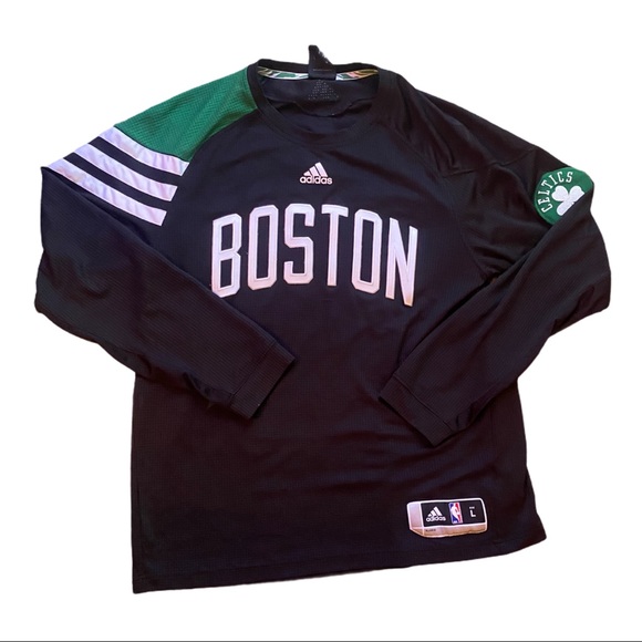 adidas Other - Boston Celtics long sleeve adidas nba jersey